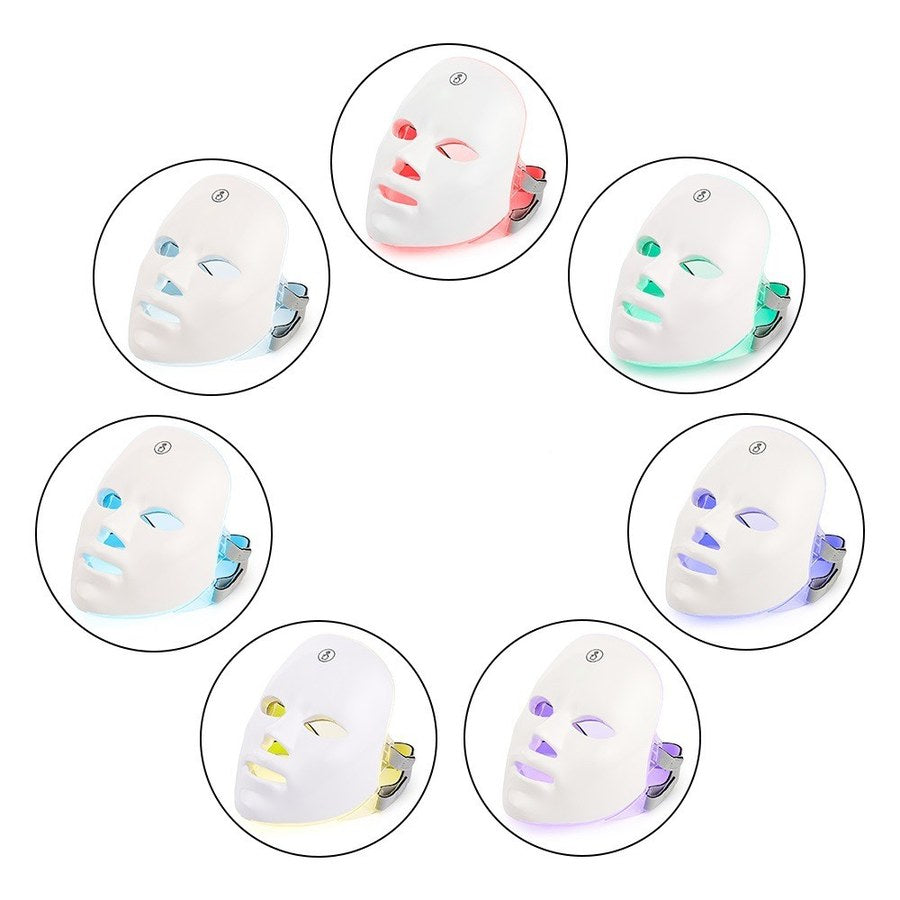 Rovela LED Mask — all 7 light modes